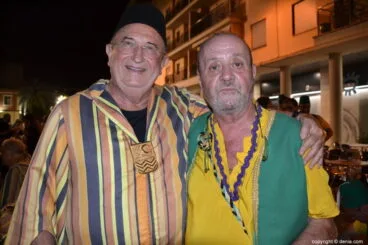 Cena de acampada Moros y Cristianos Dénia 2018 – Manolo Noguera y Raul Albi