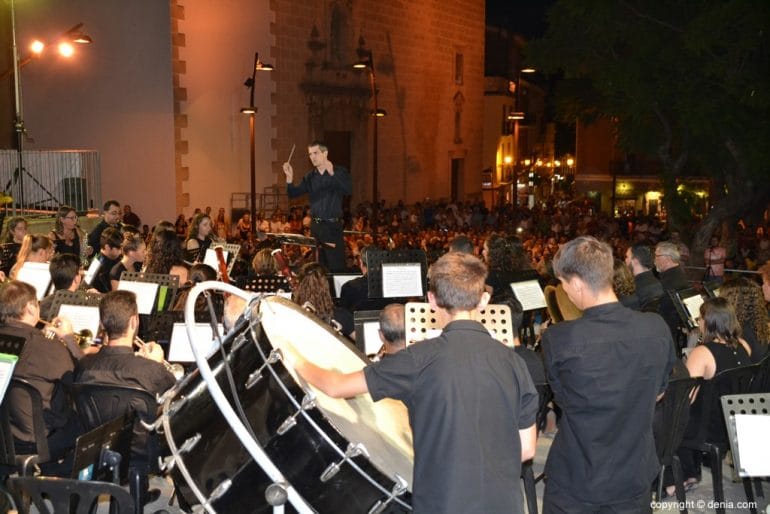 Concierto Banda de Dénia Moros y Cristianos 2018 - Percusión