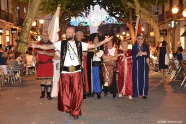 Entraeta de la recepción de la capitanía cristiana 2018 – Presidente
