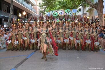 Capitanía cristiana Filà Mozárabes – Escuadra de mujeres