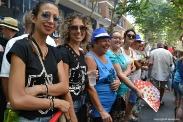 Concurso de paellas Sant Roc 2018 – Desfilando