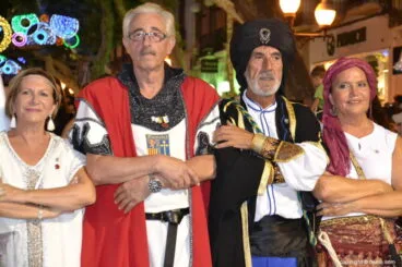 Entraeta de la recepción de la capitanía cristiana 2018 – Capitanes y abanderadas