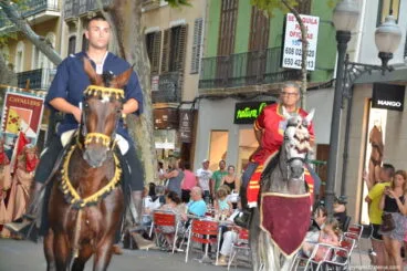 Pregón Moros y Cristianos Dénia 2018 – Desfile hasta el Ayuntamiento