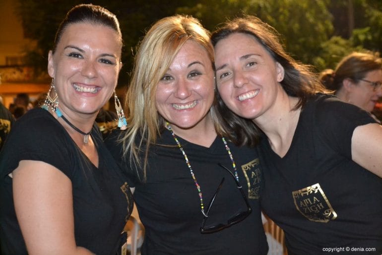 Cena de acampada Moros y Cristianos Dénia 2018 - Hermanas Amazigh