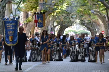 Desfile infantil Dénia 2018 – Filà Almogàvers