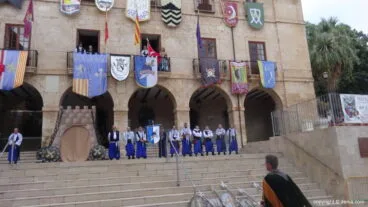 Milagro de la niebla – emisario cristiano en la plaza