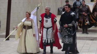 Milagro de la niebla – llegada del capitán cristiano a la plaza