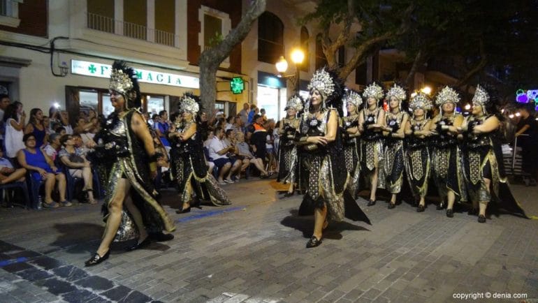 Boato de la capitanía cristiana 2018 - FIlà Berebers - Escuadra de chicas