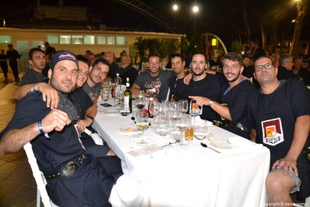 12 cena de gala moros y cristianos 2018 cavallers