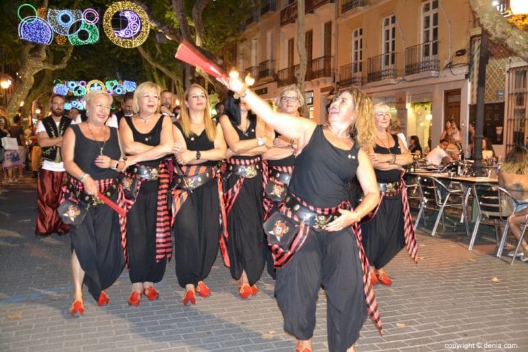 Entraeta de la recepción de la capitanía cristiana 2018 - Filà Pratas Berberiscas