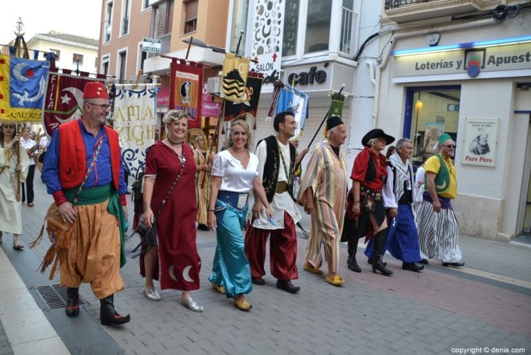 Pregón Moros y Cristianos Dénia 2018 - Desfile hasta el Ayuntamiento