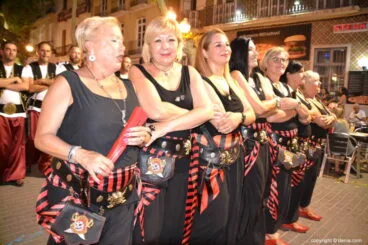 Entraeta de la recepción de la capitanía cristiana 2018 – Filà Pratas Berberiscas