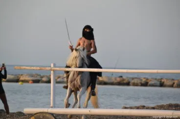 Desembarco Moros y Cristianos Dénia 2018 – Moro a caballo