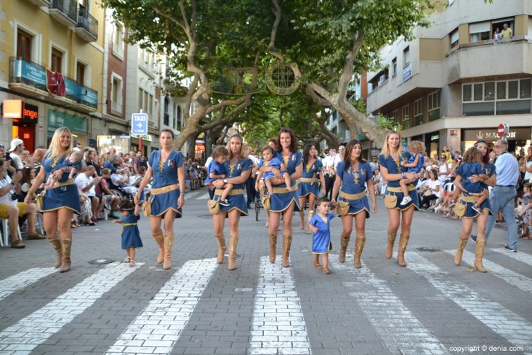 Desfile infantil Dénia 2018 - Filà Almogàvers