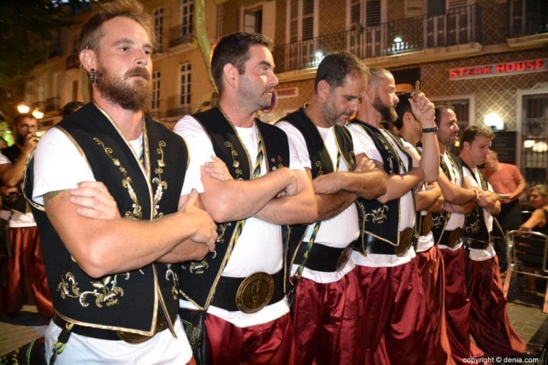 Entraeta de la recepción de la capitanía cristiana 2018 - Filà Abencerrajes