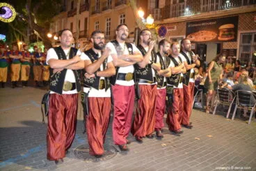 Entraeta de la recepción de la capitanía cristiana 2018 – Filà Abencerrajes