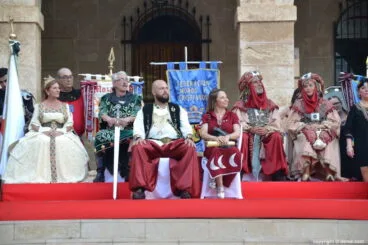 Pregón Moros y Cristianos Dénia 2018 – Presidente, pregonera y capitanes