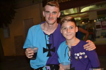 Cena de acampada Moros y Cristianos Dénia 2018 – Creuats