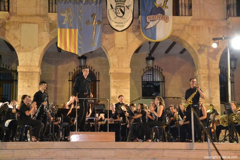 Concierto Banda de Dénia Moros y Cristianos 2018 - Cavallers del TUO