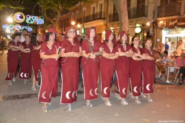 Retreta y disparo final 2018 – Filà Alkamar