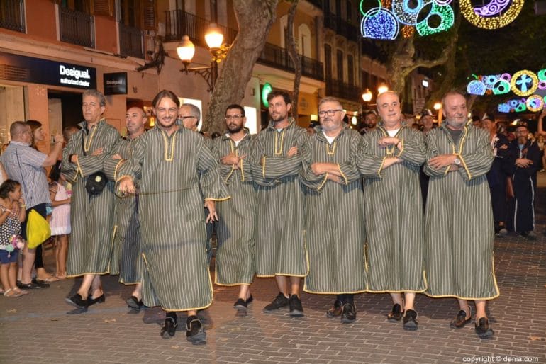 Entraeta de la recepción de la capitanía cristiana 2018 - Filà Almorávides