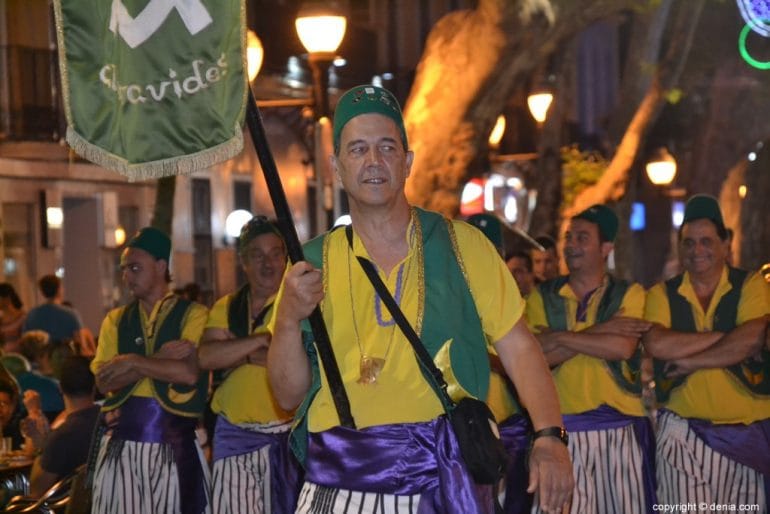 Retreta y disparo final 2018 - Filà Almorávides