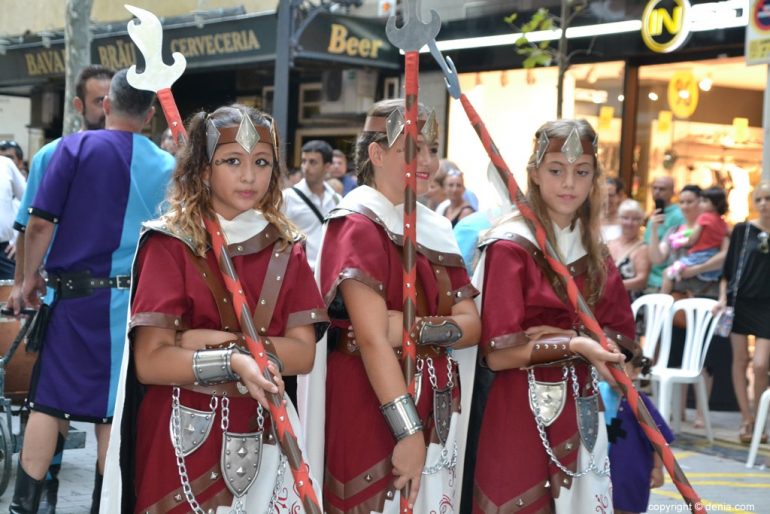 Desfile infantil Dénia 2018 - Filà Creuats