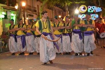 Retreta y disparo final 2018 – Filà Almorávides