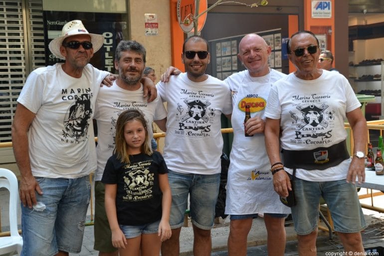 Concurso de paellas Sant Roc 2018 - Filà Marins Corsaris