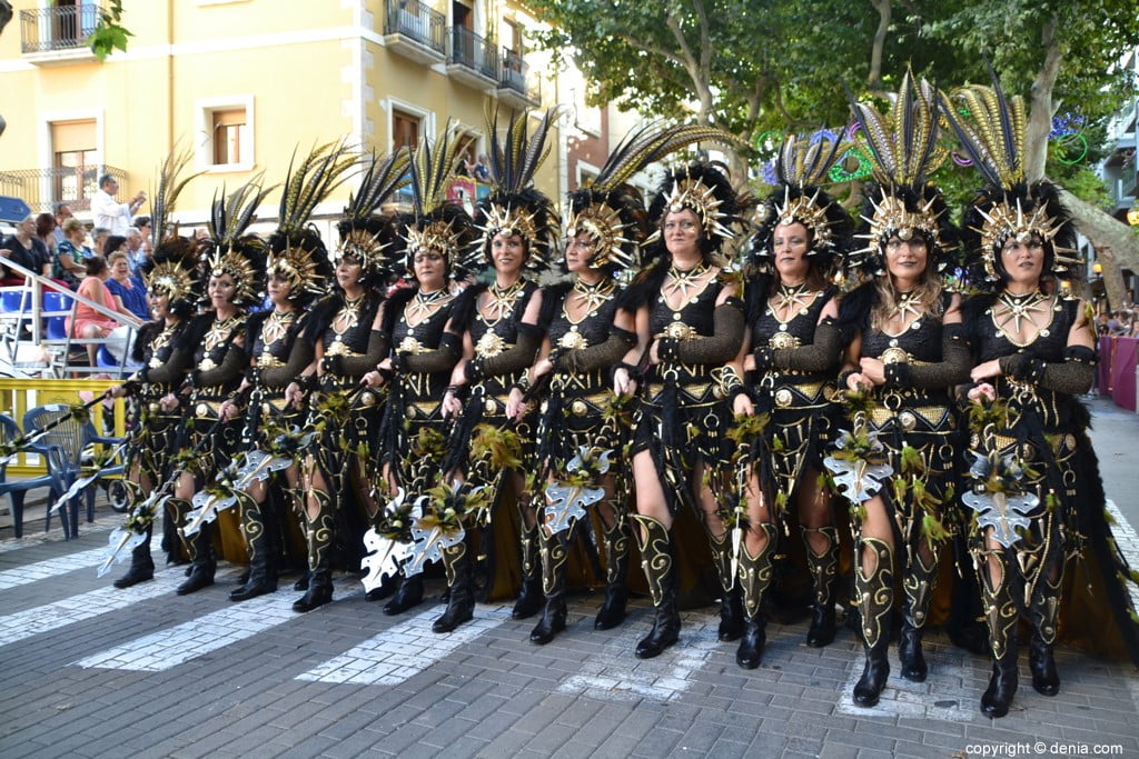 Desfile de gala Moros y Cristianos Dénia 2018 – Filà Almogàvers