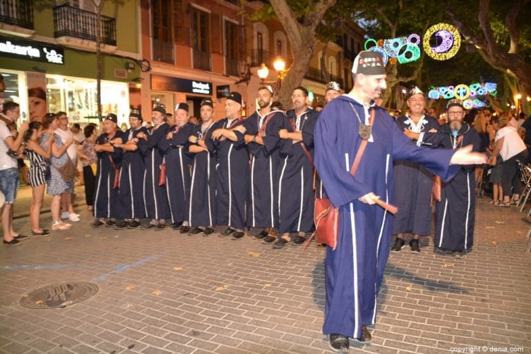 Entraeta de la recepción de la capitanía cristiana 2018 - Filà Bereber