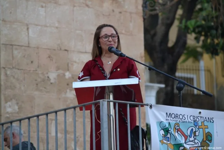 Pregón Moros y Cristianos Dénia 2018 - Amparo Mata