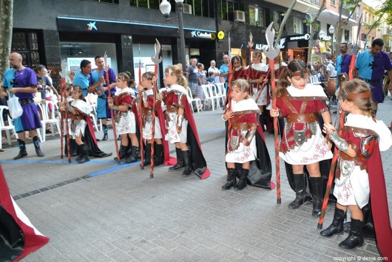 Desfile infantil Dénia 2018 - Filà Creuats