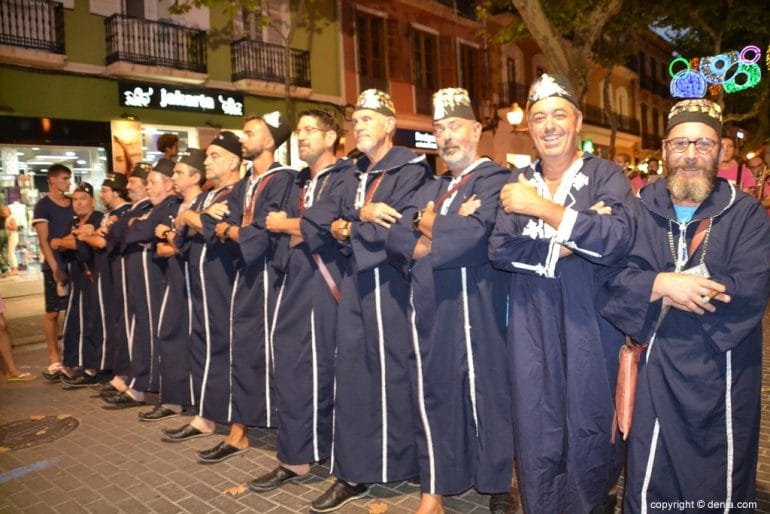 Entraeta de la recepción de la capitanía cristiana 2018 - Filà Bereber