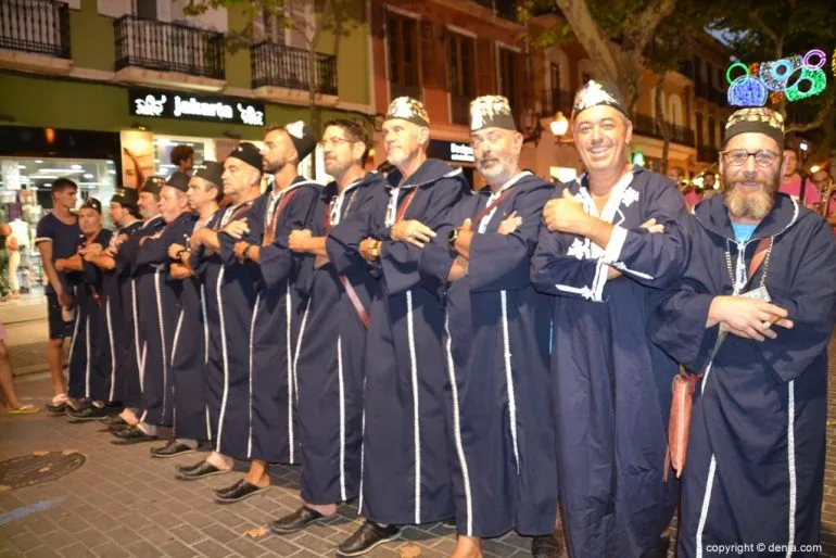 Entraeta de la recepción de la capitanía cristiana 2018 - Filà Bereber