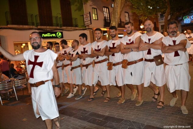 21 recepcion capitania cristiana 2018 fila templaris