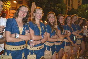 Cena de acampada Moros y Cristianos Dénia 2018 – Almogàvers