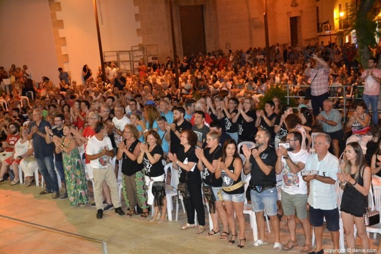 Concierto Banda de Dénia Moros y Cristianos 2018 - Aplausos del público