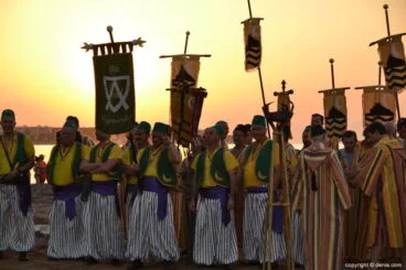 Desembarco Moros y Cristianos Dénia 2018 – Tropas moras