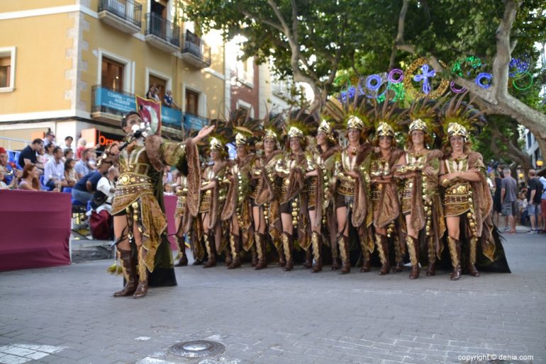 Desfile de gala Moros y Cristianos Dénia 2018 - Filà Almogàvers