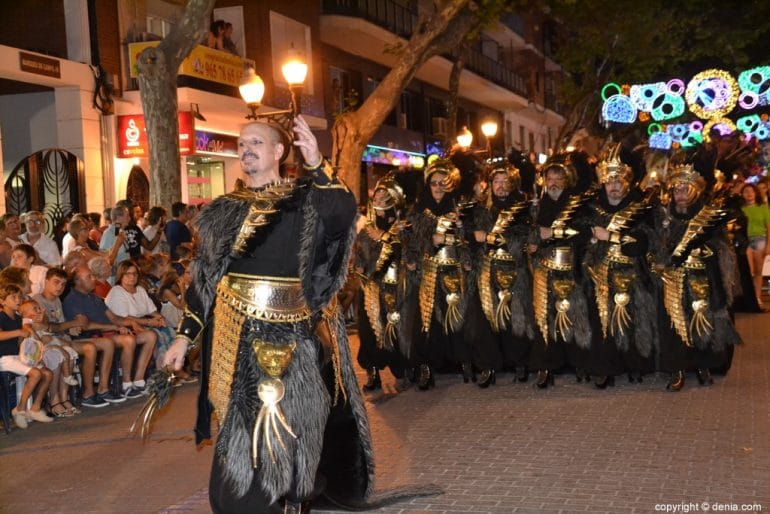 Boato de la capitanía cristiana 2018 - FIlà Berebers - Escuadra