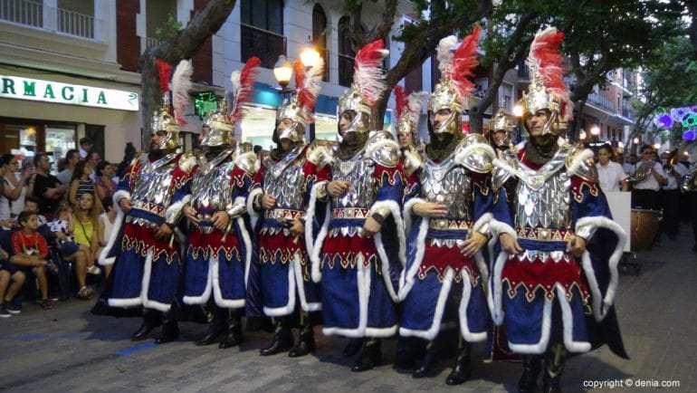 Capitanía cristiana Filà Mozárabes - escuadra de gala