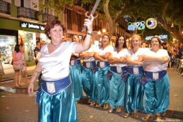 Entraeta de la recepción de la capitanía cristiana 2018 – Filà Amazigh
