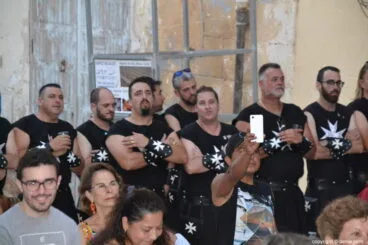 Pregón Moros y Cristianos Dénia 2018 – Festeros desfilando