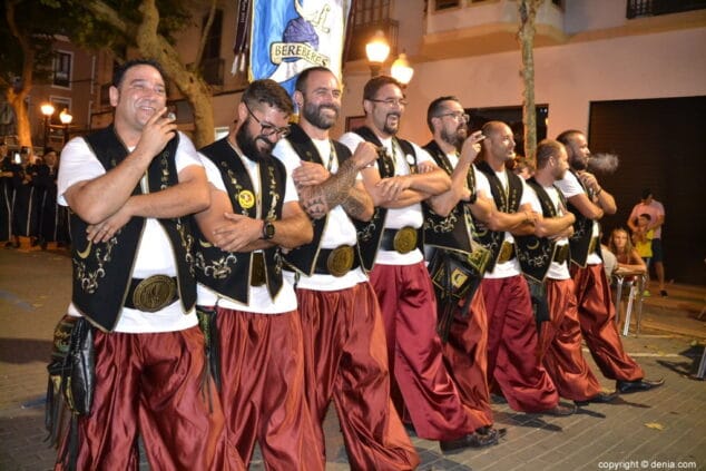 28 recepcion capitania cristiana 2018 fila abencerrajes