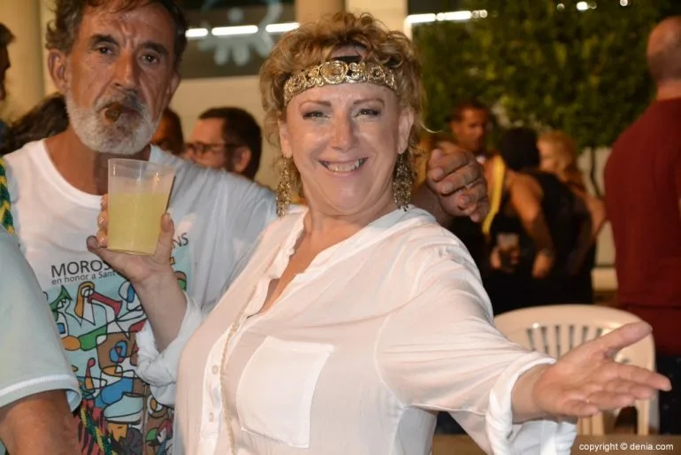 Cena de acampada Moros y Cristianos Dénia 2018 - Embajadora