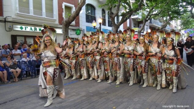 29 desfile de gala moros y cristianos denia 2018 fila almogavers