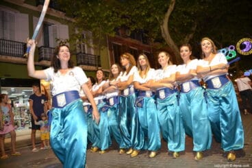 Entraeta de la recepción de la capitanía cristiana 2018 – Filà Amazigh