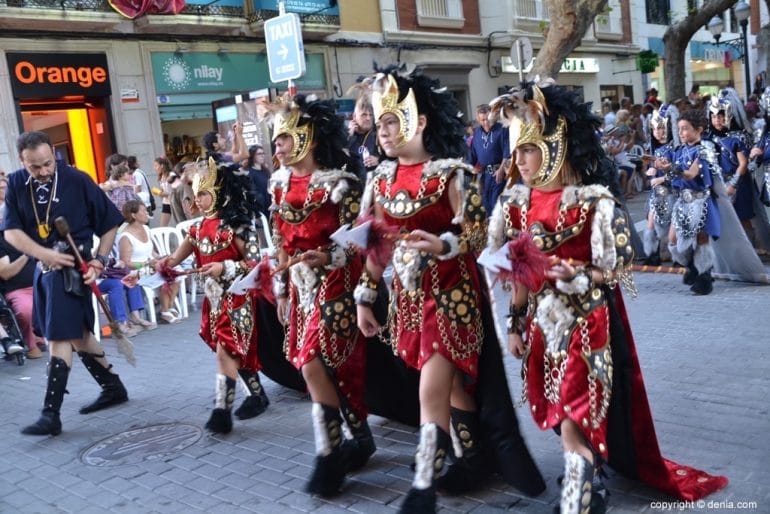 Desfile infantil Dénia 2018 - Filà Deniers