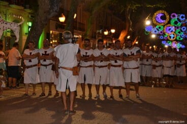 Retreta y disparo final 2018 – Filà Templaris